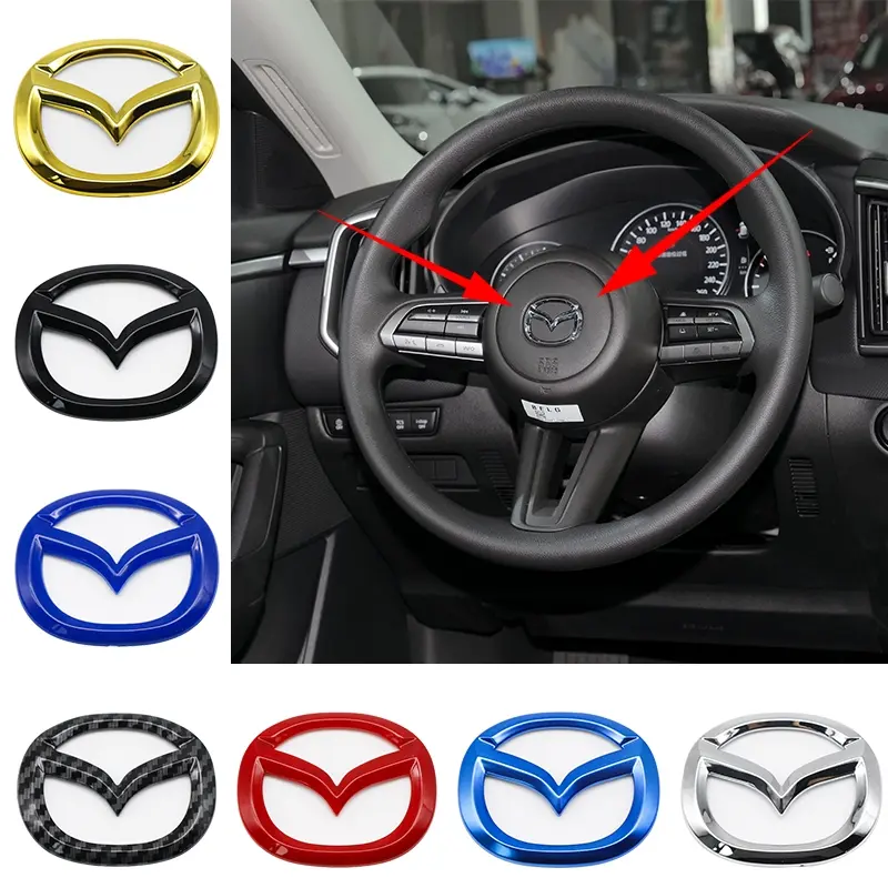 1 Pcs Mazda Steering Wheel logo