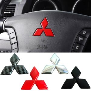 1 Pcs Mitsubishi Steering Wheel logo