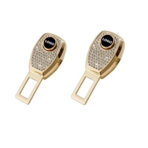 1 Pcs Vip Stone Car 2in 1 Buckle for seat belt