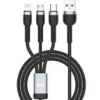 1 meter Cable Fast Charger Cord 3 in 1