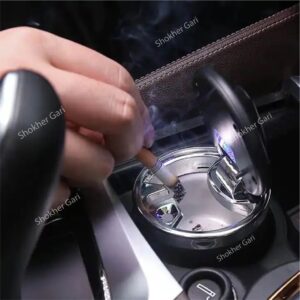 Portable LED Auto Ashtrays