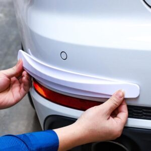 2PCS Car Bumper Universal Protection Strip Anti-scratch Sticker