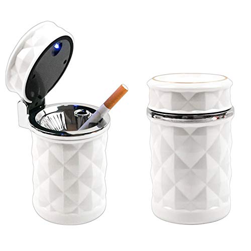 White Diamond Car Cigarette Ashtray