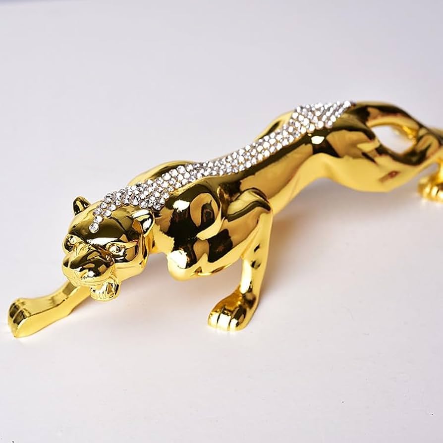 Big Jaguar Stone Car Dashboard Showpies