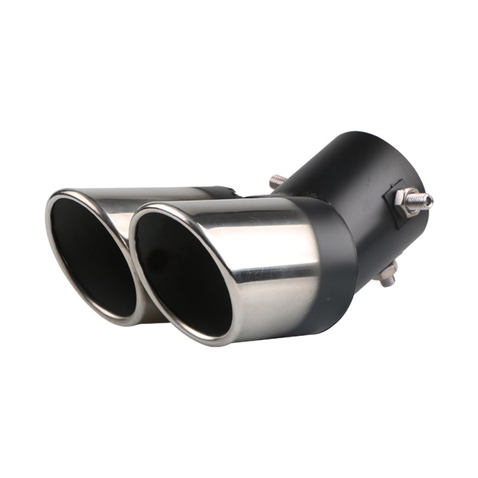 Exhaust Muffler Cap Stainless Steel 2 hole-1 (6712CH)