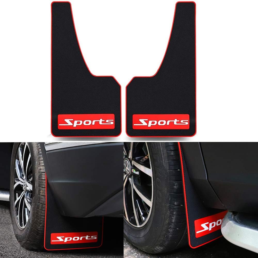 Universal Rubber Fit Soft Mudguard New Version 4 Pices – 1 Set