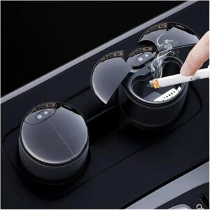 Sensor Smart Car Cup Holder Ashtray Supports Infrared Induction USB