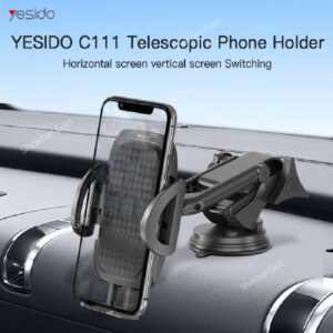 Yesido C111 Car Adjustable Mobile Dash Windshield Clip
