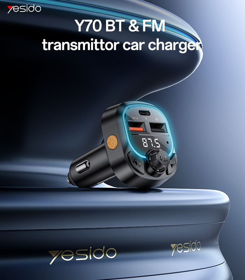 Yesido Y70 FM Transmitter 15W