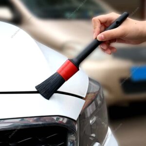 1pcs Car Cleaning Red Brush for Interior