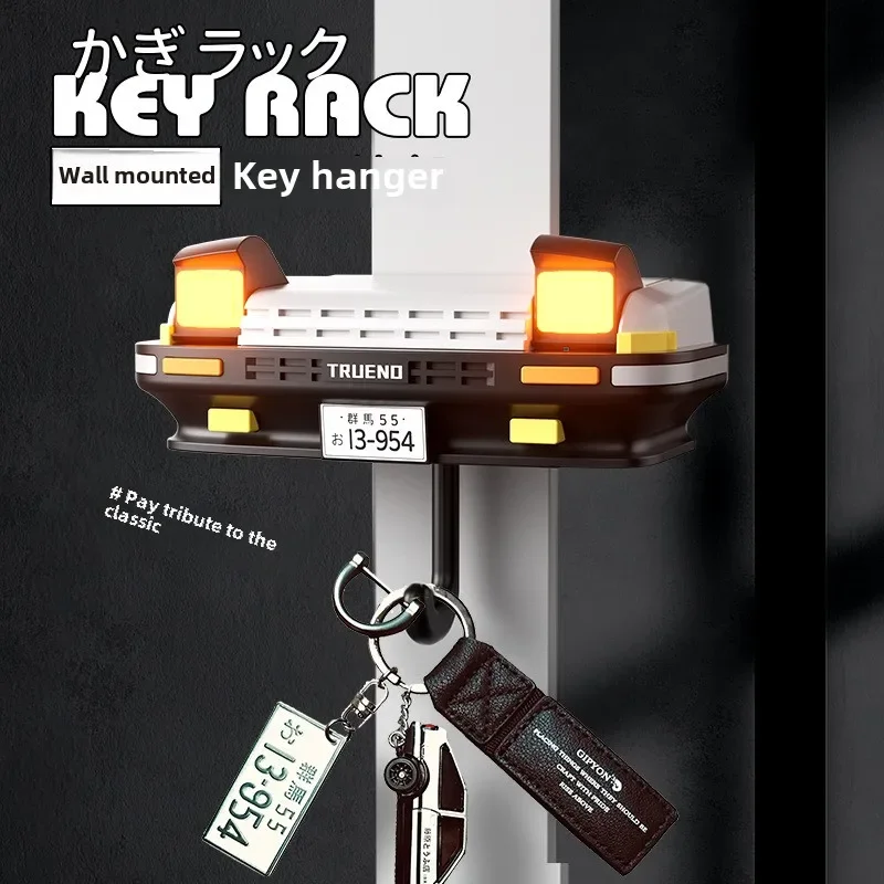 AE86 Car Key Holder New Gift Wall Mounted Headlight