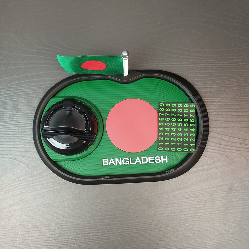 Bangladesh Flag 3 in 1 Car mobile mat High Quality With mobile Number