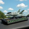 Car Dashboard Sliding Airplane Parking Number