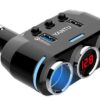 Car Socket Power Adapter with Real Time Display