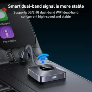 Yesido KM23 Wireless Intelligent Connection Dual-band WIFI Free Adapter Inside Wireless Carplay