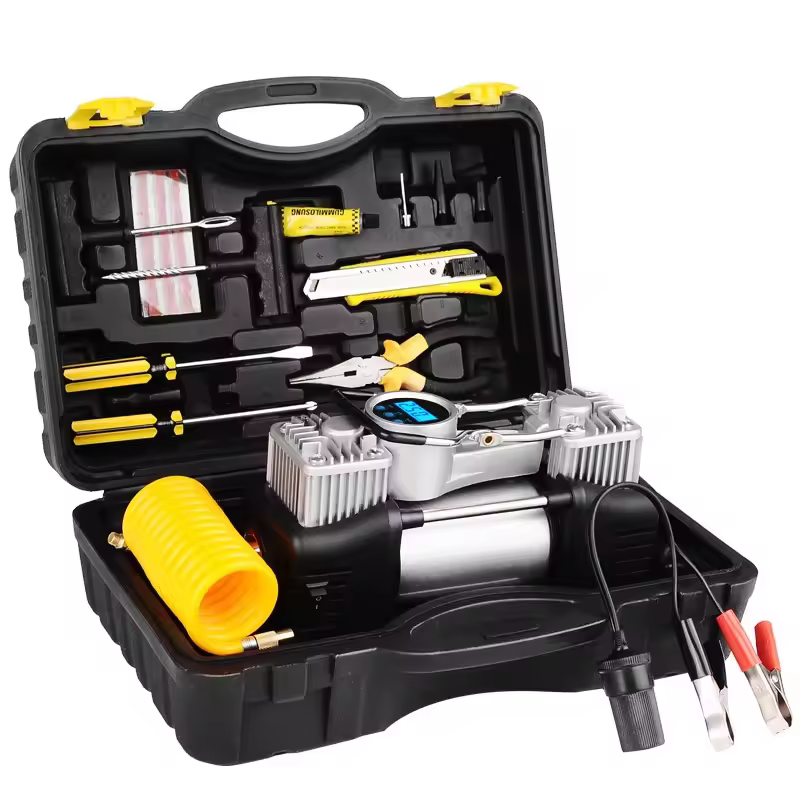 12V Tire Inflator Digital tool set Portable Car