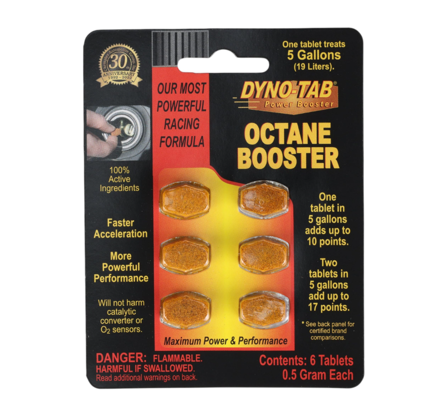 USA Dyno-tab Octane Booster 6-tab card