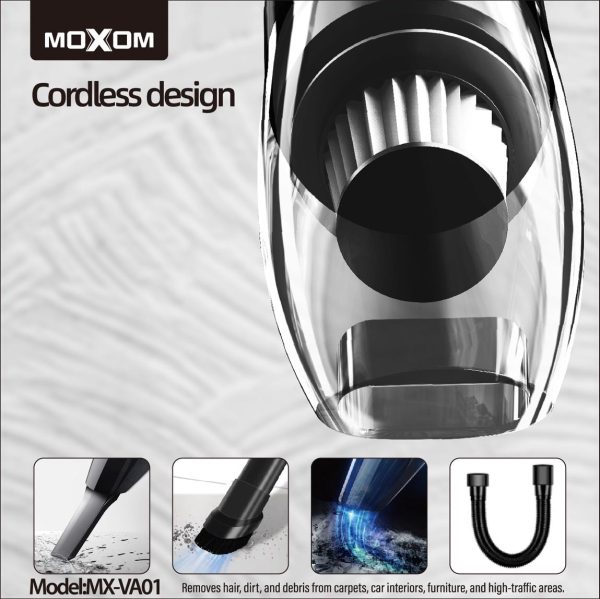 Moxom VA01 Cordless Handheld Vacuum 120V