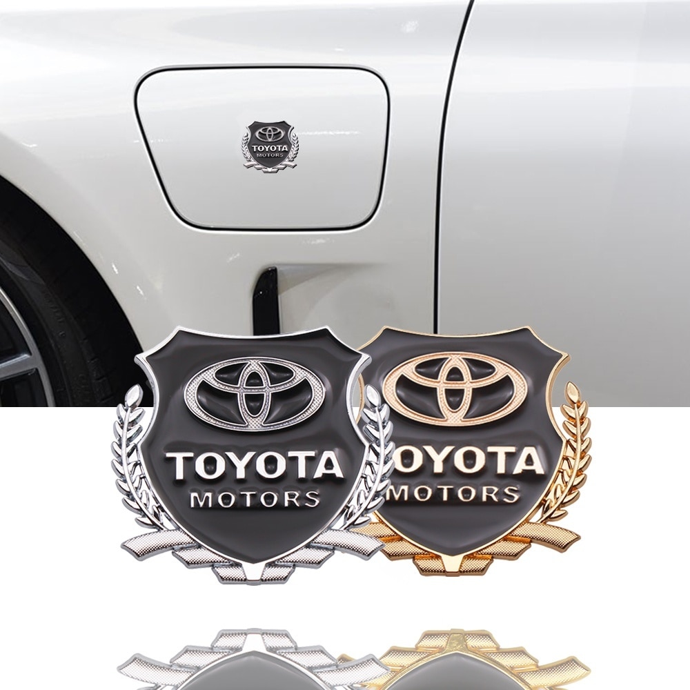2pcs 3D Metal Car Styling Side Door Badge