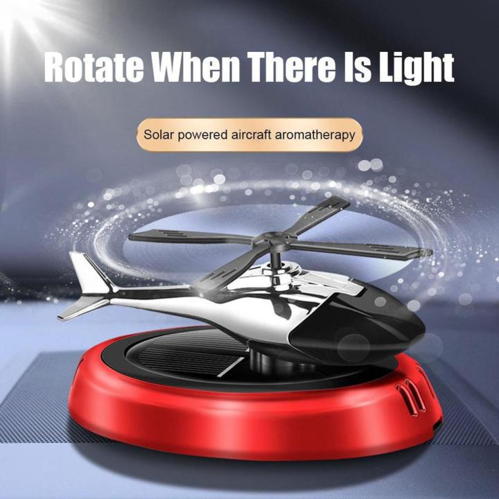 SEADEAR Helicopter Solar Perfume and Showpiece