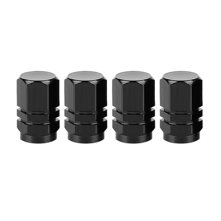 Car Nozzle Tire Valve Cap  Aluminum Alloy 4pcs set
