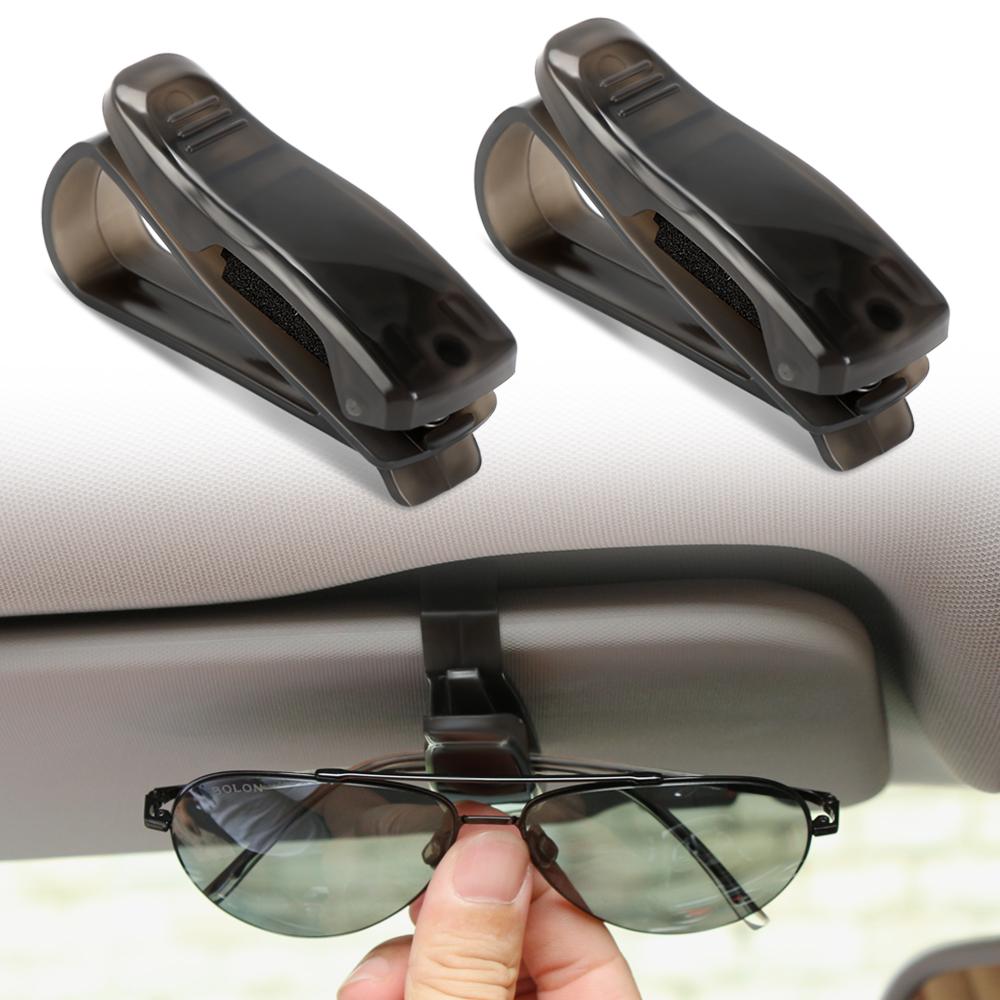 1 pcs Car Visor Plastic Glasses Storage Clip