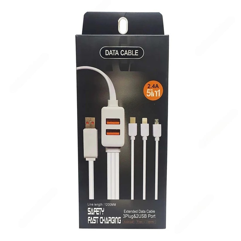 USB to Lightning/USB-C/microUSB conversion cable, model CA009A