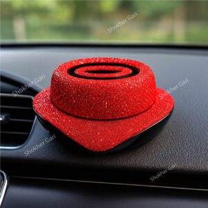 1Pcs Car Stone air Freshener Luxury Bling Diamond