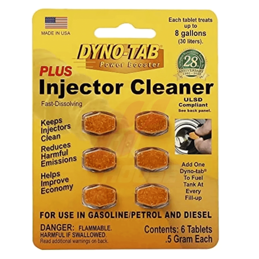 USA Dyno-Tab Plus Injector Cleaner 6 Tab Card
