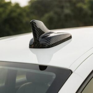 Car Carbon Fiber Shark Fin Aerial Antenna Cover