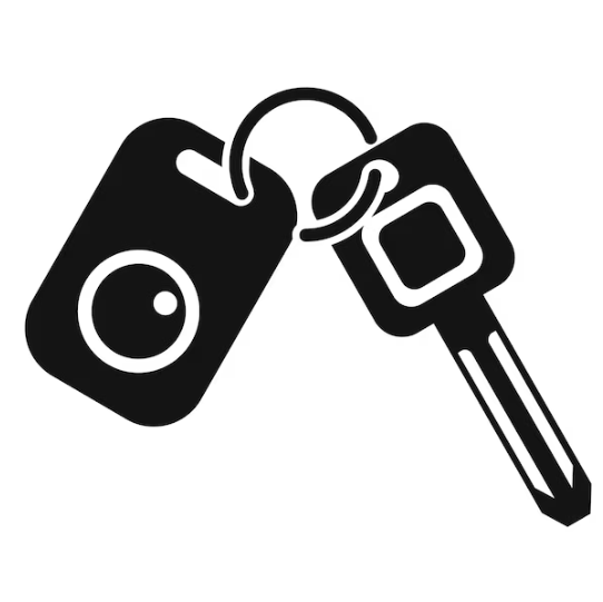 Air cap key ring